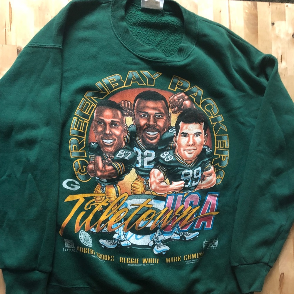 Retro Green Bay Packers Sweatshirt